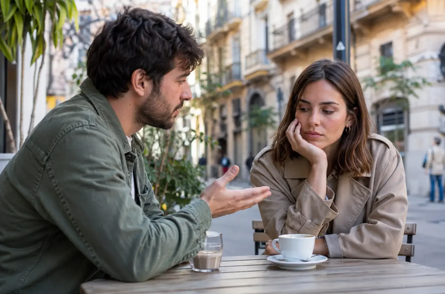 Mi ex quiere ser mi amigo: qué significa y cómo protegerte 41 Mi ex quiere ser mi amigo y propone hablar en una terraza mientras su expareja se muestra distante